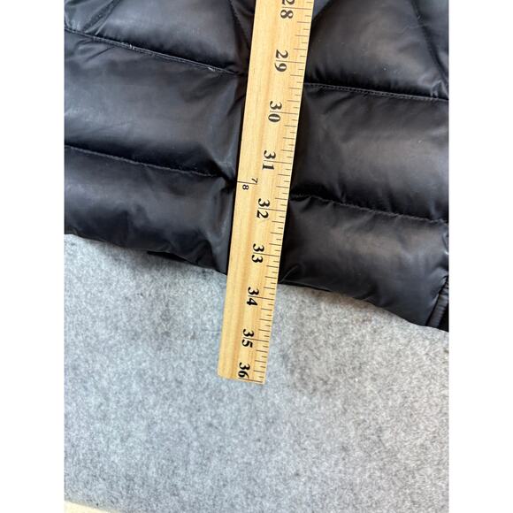 The North Face Apres Parkina Puffer Jacket Womens Black Quilted Down Coat Medium - Picture 3 of 10